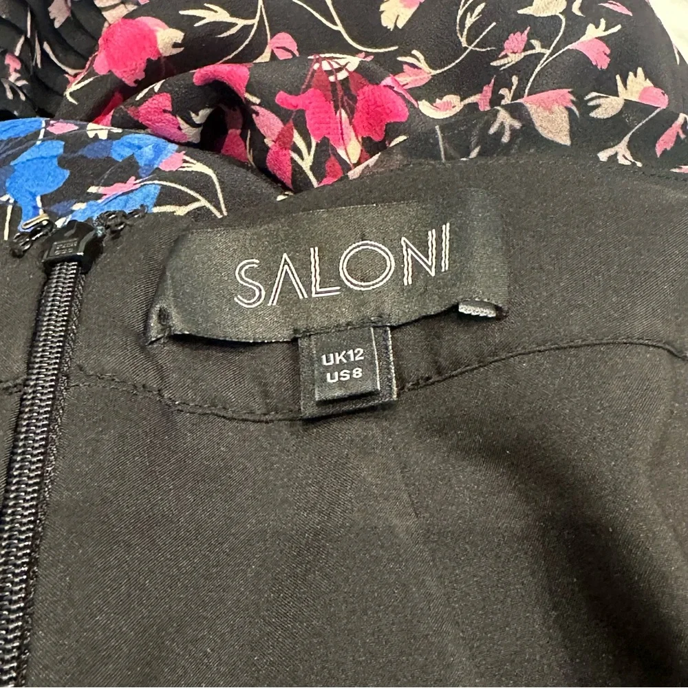 SALONI Vivid Floral Mini Dress - Picture 13 of 15